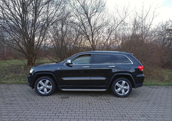 Jeep Grand Cherokee cena 65900 przebieg: 193600, rok produkcji 2012 z Białystok małe 232